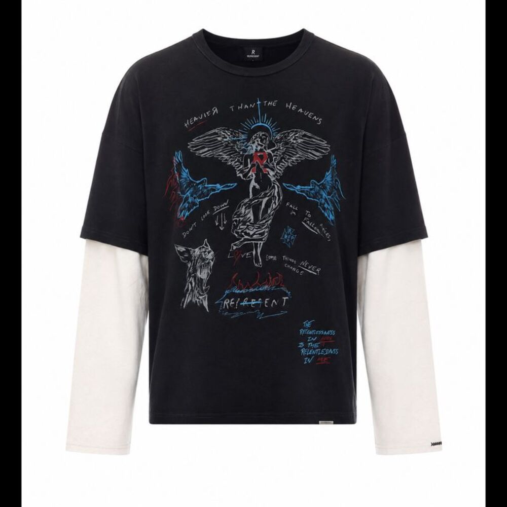 Represent Men Heavier Than The Heavens Long Sleeves T-Shirt